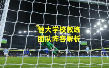 恒大学校教练团队阵容解析