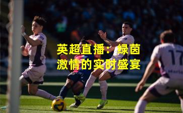 英超直播：绿茵激情的实时盛宴